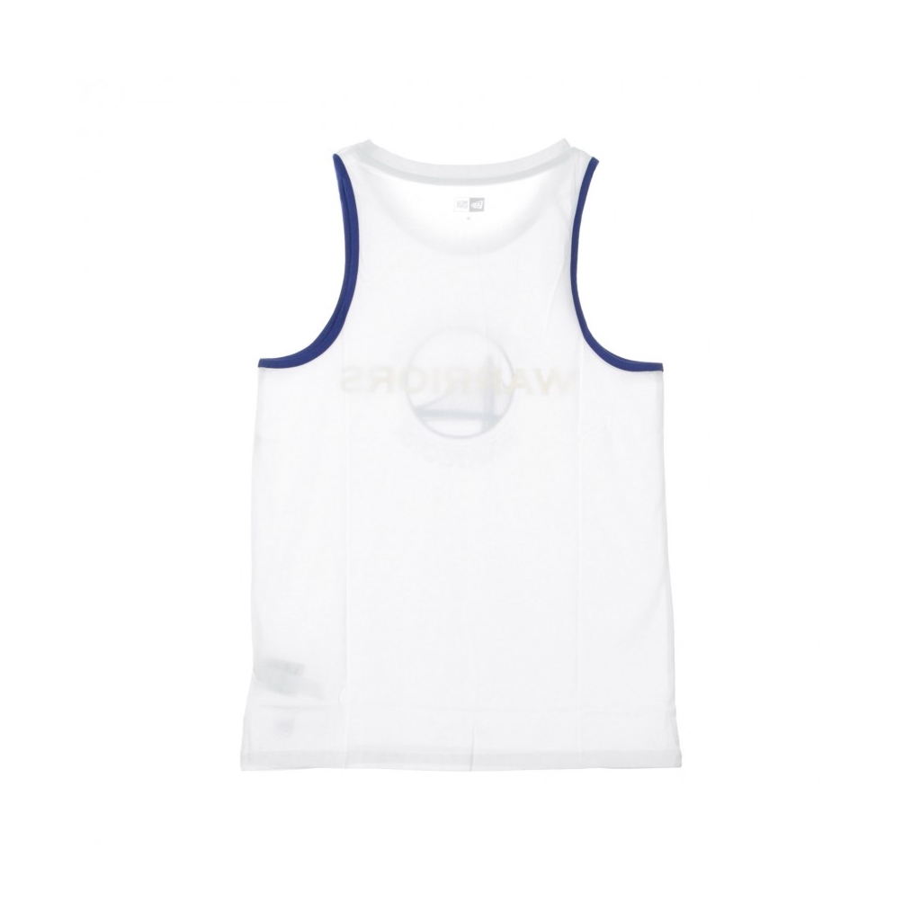 CANOTTA NBA DOUBLE LOGO TANK GOLWAR WHITE/ORIGINAL TEAM COLORS