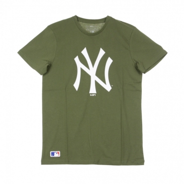 MAGLIETTA MLB TEAM LOGO TEE NEYYAN NEW OLIVE/WHITE