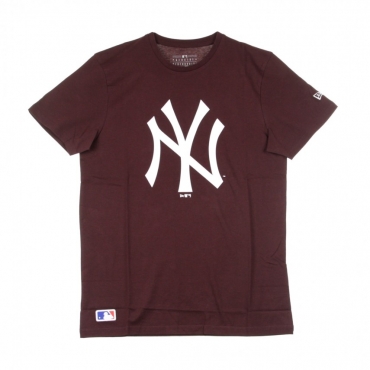 MAGLIETTA MLB TEAM LOGO TEE NEYYAN MAROON/WHITE