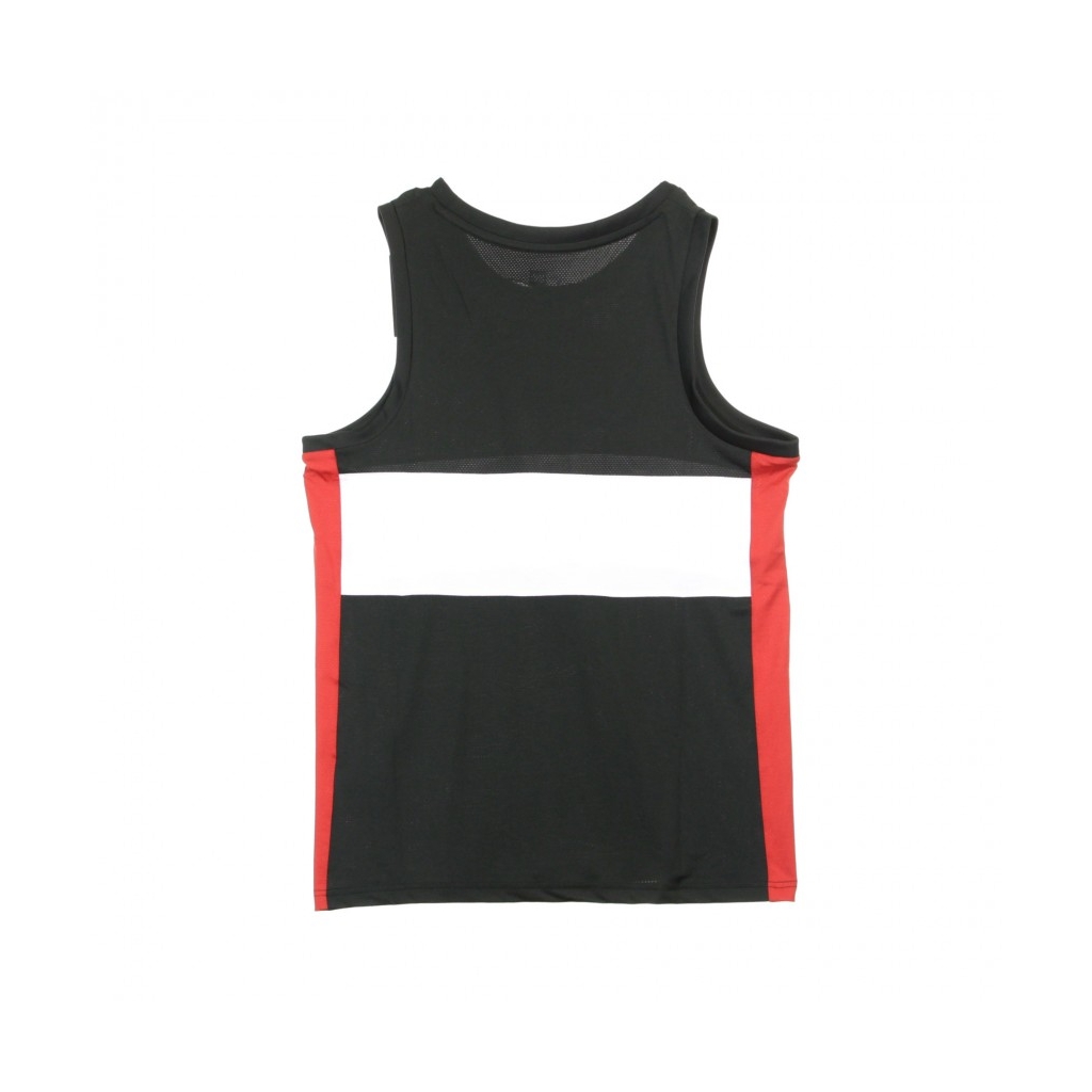 CANOTTA TIPO BASKET NE CONTEMPORARY TANK NEWERA BLACK/WHITE/SCARLET