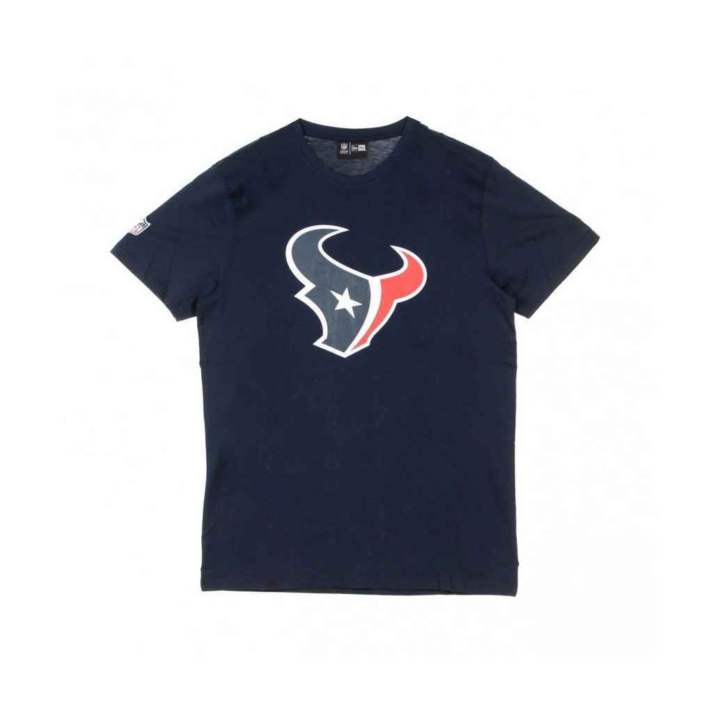 MAGLIETTA TEAM LOGO TEE HOUTEX OBSIDIAN BLUE/ORIGINAL TEAM COLORS