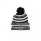 CAPPELLO INVERNALE POM POM NFL19 SPORT KNIT HOME PHIEAG BLACK/WHITE