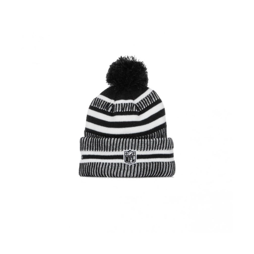 CAPPELLO INVERNALE POM POM NFL19 SPORT KNIT HOME PHIEAG BLACK/WHITE