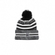 CAPPELLO INVERNALE POM POM NFL19 SPORT KNIT HOME JACJAG BLACK/WHITE