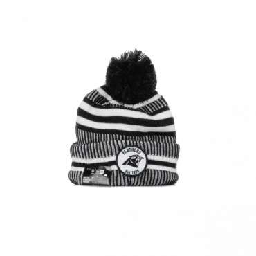 CAPPELLO INVERNALE POM POM NFL19 SPORT KNIT HOME CARPAN BLACK/WHITE