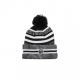 CAPPELLO INVERNALE POM POM NFL19 SPORT KNIT HOME ATLFAL BLACK/WHITE