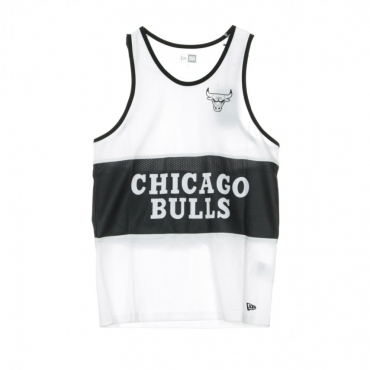 CANOTTA TIPO BASKET NBA MESH WORDMARK TANK CHIBUL BLACK/WHITE