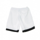 PANTALONE CORTO TUTA NBA MESH LOGO SHORT CHIBUL WHITE/BLACK