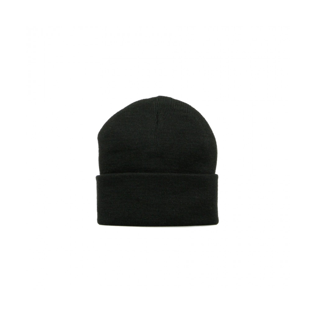 CAPPELLO INVERNALE CUFF KNIT BLACK