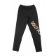 LEGGINS LOGO LEGGINGS BLACK/CANTALOUPE ORANGE