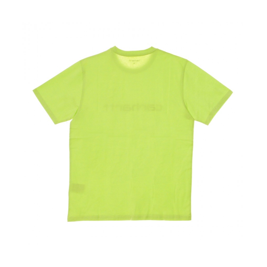 MAGLIETTA SCRIPT LIME/BLACK