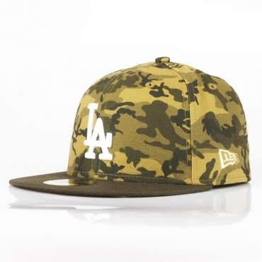 CAPPELLO FITTED CAMO TEAM FITTED LOSDOD MARRONE/MIMETICO DESERTO