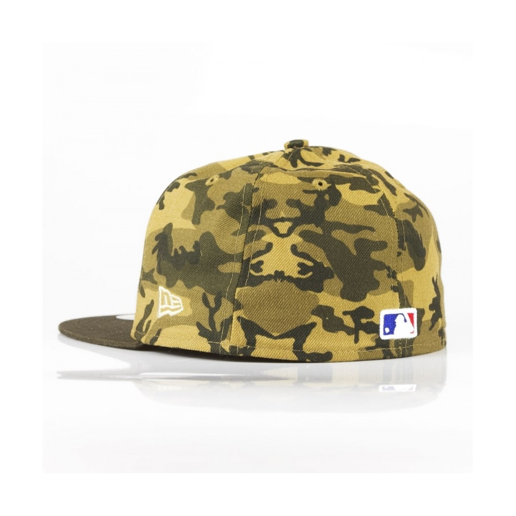 CAPPELLO FITTED CAMO TEAM FITTED LOSDOD MARRONE/MIMETICO DESERTO