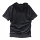 FELPA GIROCOLLO NEW AGE SHORT SLEEVE HOODY NERO