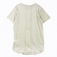 MAGLIETTA NEW AGE SCALLOP TEE BEIGE