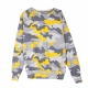 FELPA GIROCOLLO CLASSIC BATS SWEATSHIRT MIMETICO GRIGIO