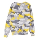 FELPA GIROCOLLO CLASSIC BATS SWEATSHIRT MIMETICO GRIGIO