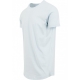 MAGLIETTA SHAPED LONG TEE AZZURRO