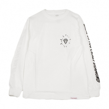 MAGLIETTA MANICHE LUNGHE OUTSHINE L/S WHITE/BLACK