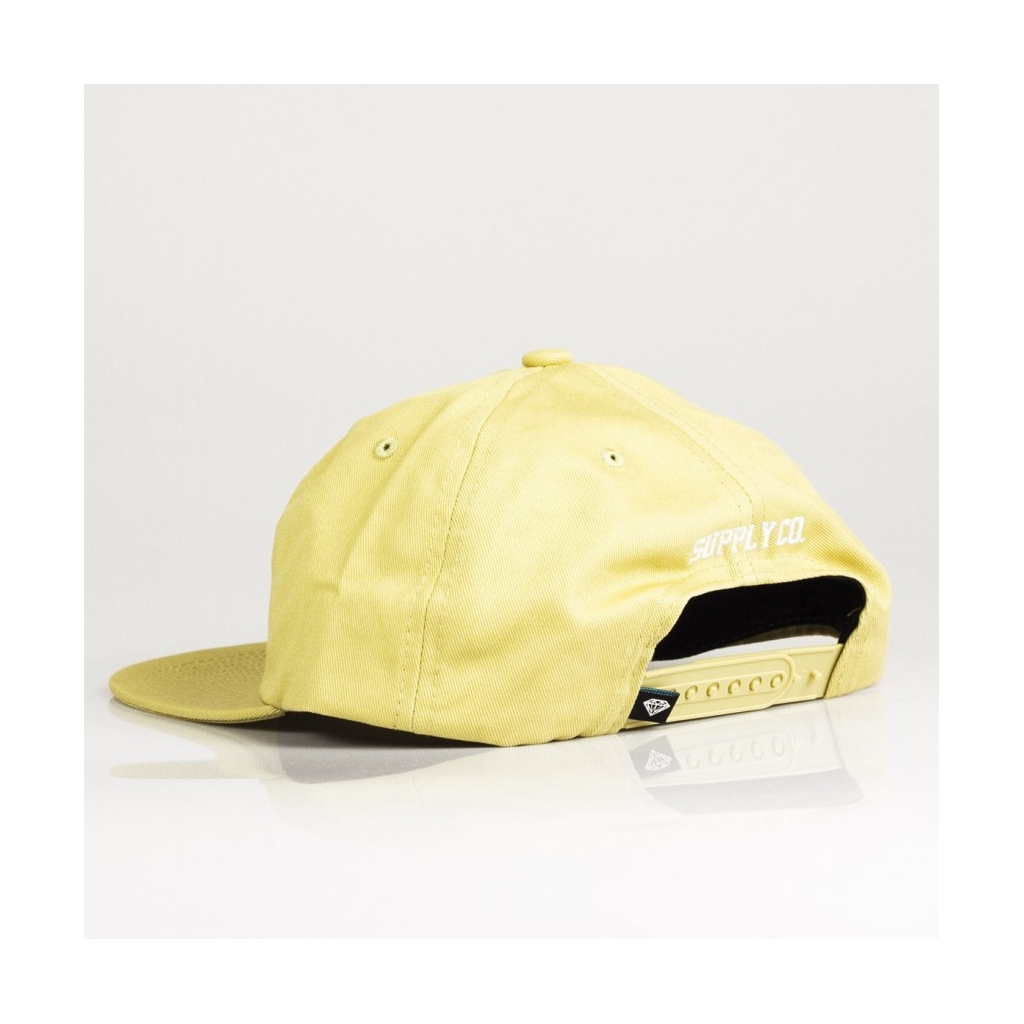 CAPPELLO SNAPBACK BRILLIANT UNCONSTRUCTED SB F17 KHAKI/WHITE