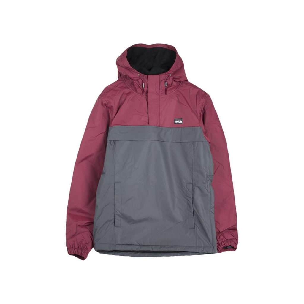 ANORAK INSULANER BREAKER ANTHRACITE RED