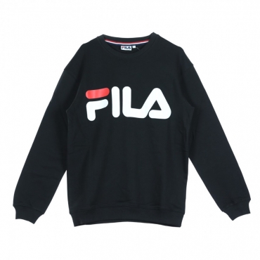 FELPA GIROCOLLO CLASSIC LOGO SWEAT BLACK