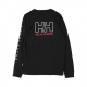 MAGLIETTA MANICHE LUNGHE SWEET HH LOGO L/S BLACK