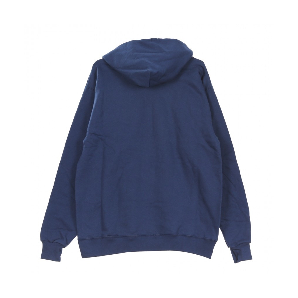 FELPA CAPPUCCIO FLAME HOOD NAVY/YELLOW