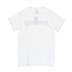 MAGLIETTA SKATEMAG TEE WHITE/BLACK