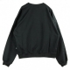 FELPA GIROCOLLO EAGLE TEXTURED SWEAT BLACK/WHITE