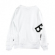 FELPA GIROCOLLO EAGLE WINGSPAN SWEAT WHITE/BLACK