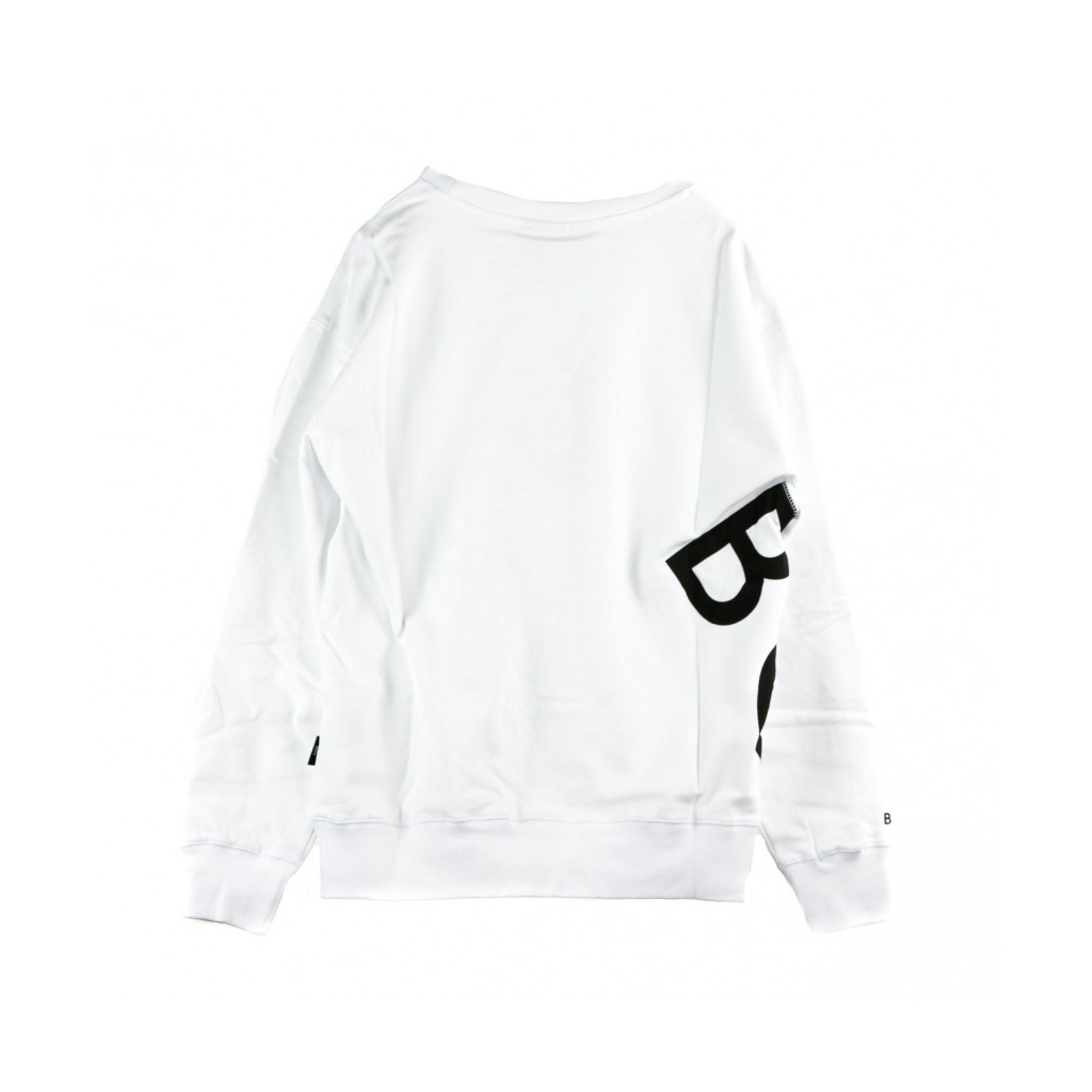 FELPA GIROCOLLO EAGLE WINGSPAN SWEAT WHITE/BLACK