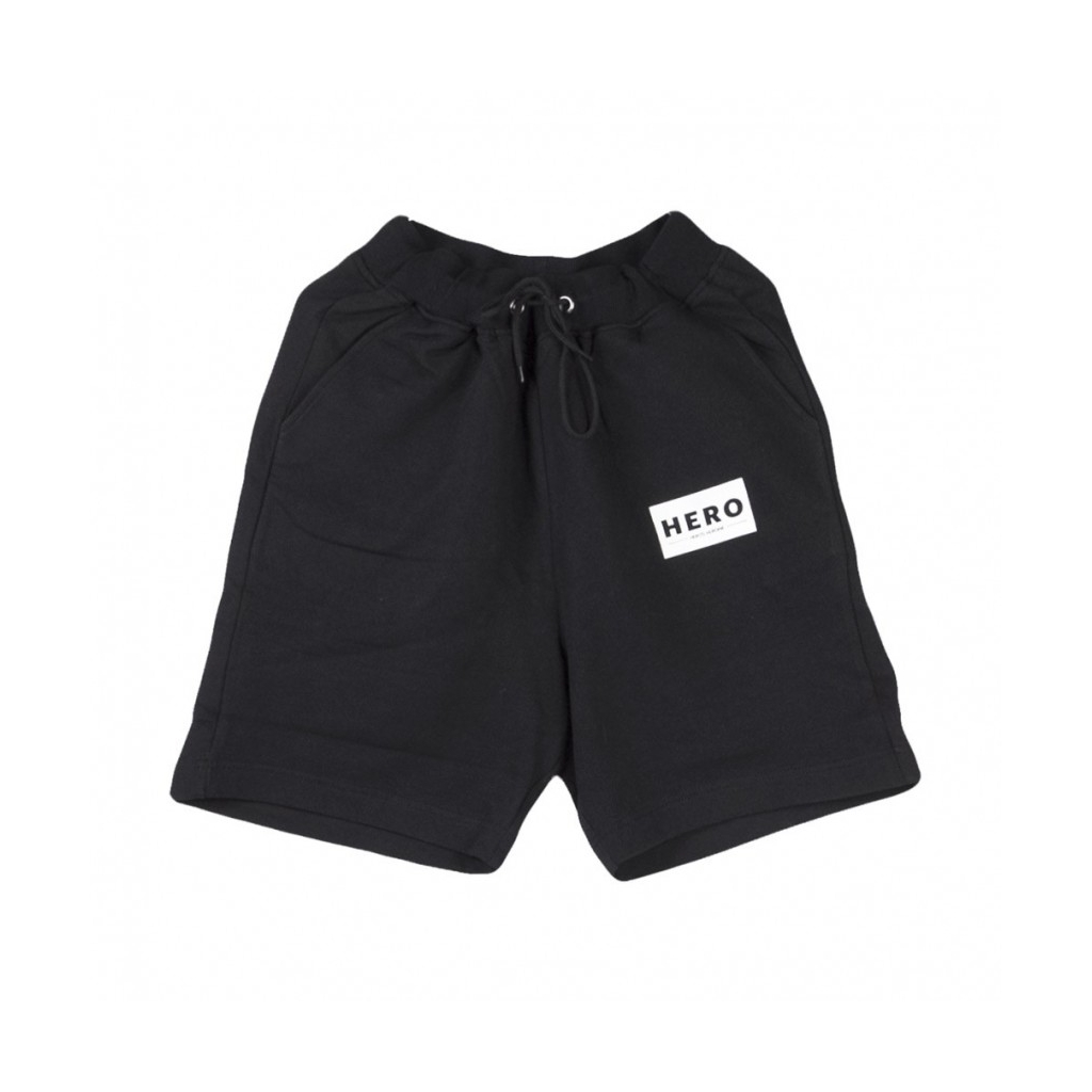 PANTALONE CORTO HERO PATCH BLACK