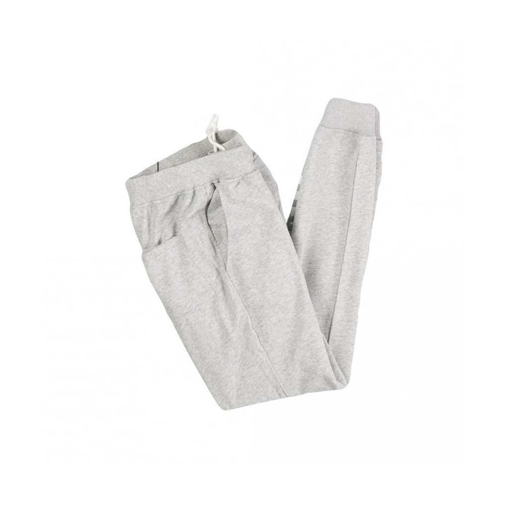 PANTALONE LUNGO HERO LOGO LIGHT GREY