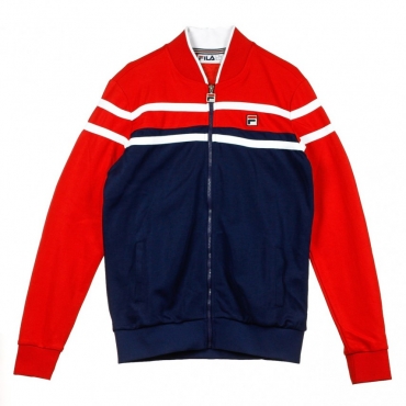 TRACK JACKET NASO COLOUR PEACOAT/HIGH RISK RED/BRIGHT WHITE