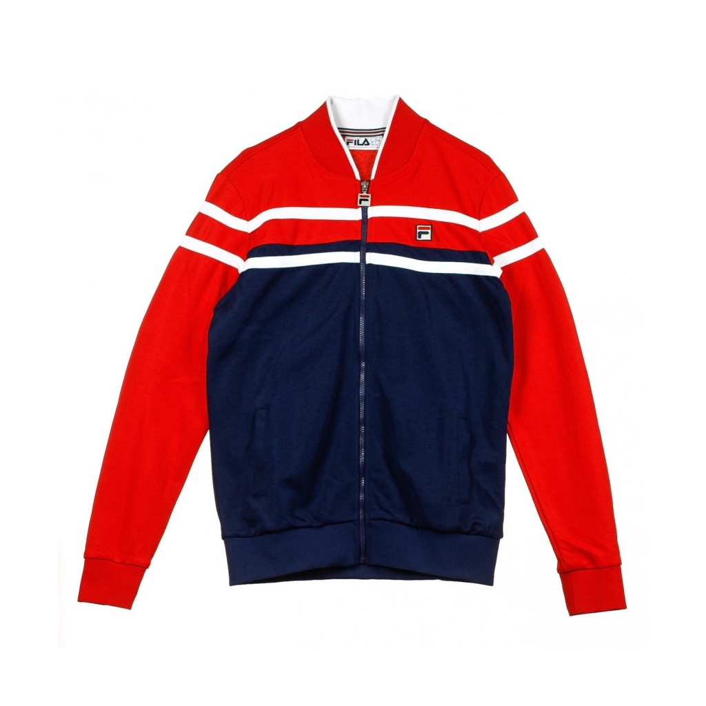 TRACK JACKET NASO COLOUR PEACOAT/HIGH RISK RED/BRIGHT WHITE