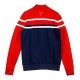 TRACK JACKET NASO COLOUR PEACOAT/HIGH RISK RED/BRIGHT WHITE