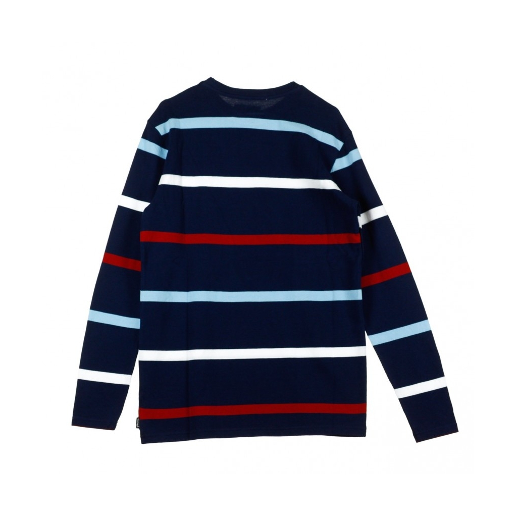 MAGLIETTA MANICHE LUNGHE PARADISE STRIPED TEE NAVY