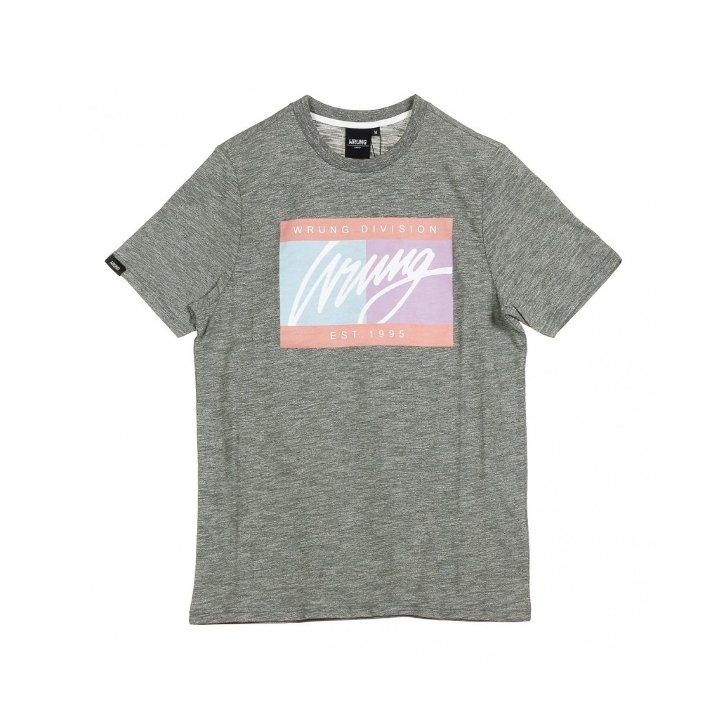 MAGLIETTA ESTABLISHED HEATHER GREY