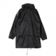 WINDBREAKER TREFOIL COAT BLACK