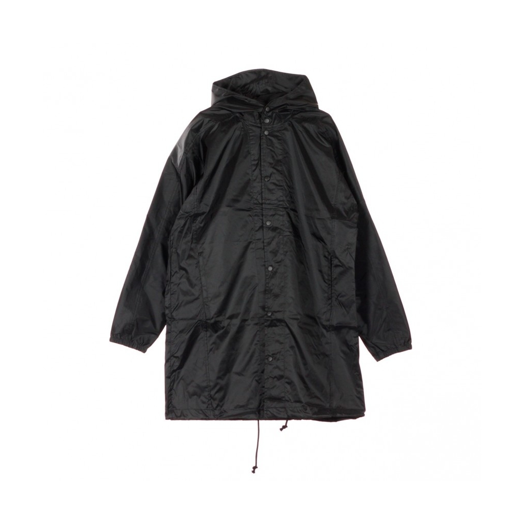 WINDBREAKER TREFOIL COAT BLACK