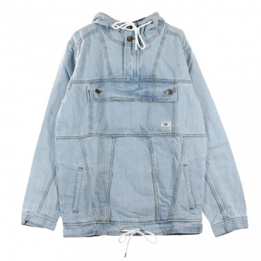 ANORAK DENIM ANORAK LIGHT STONEWASH