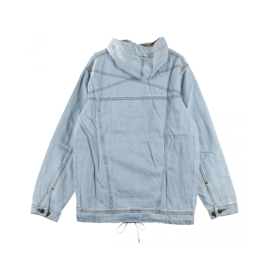 ANORAK DENIM ANORAK LIGHT STONEWASH