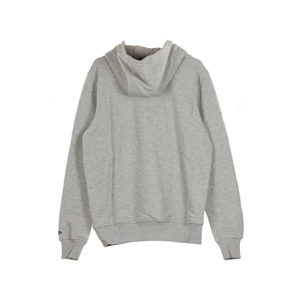 FELPA CAPPUCCIO NOS PO HOODY MLB LOGO LIGHT GREY HEATHER