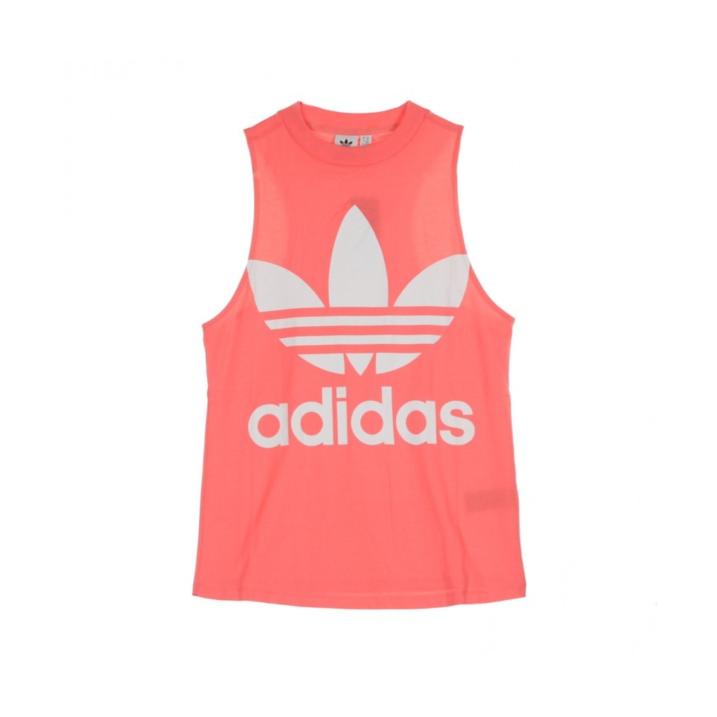 MAGLIETTA TREFOIL TANK SEMI FLASH RED