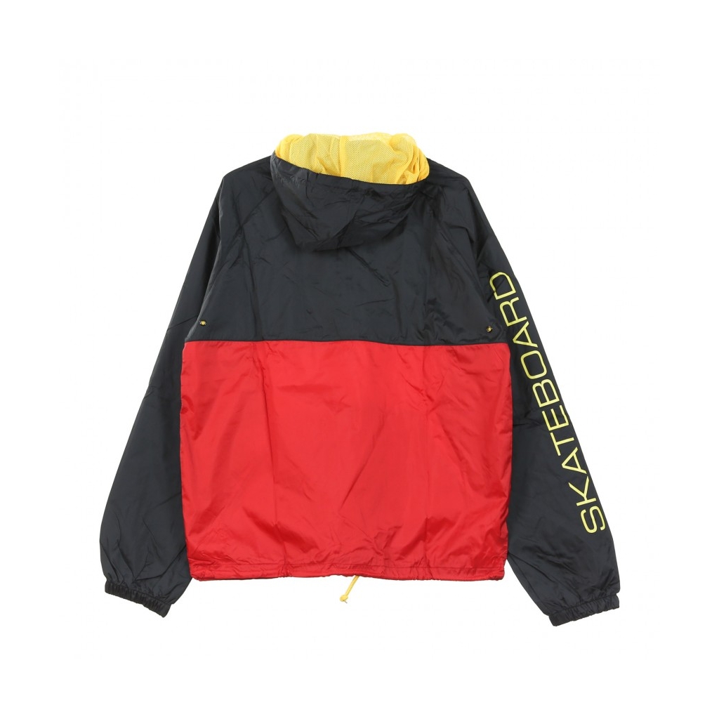 ANORAK MAG LOGO BLACK/RED