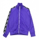 TRACKTOP BOMBER SWEATSHIRT LOGO BANDS PURPLE