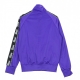 TRACKTOP BOMBER SWEATSHIRT LOGO BANDS PURPLE