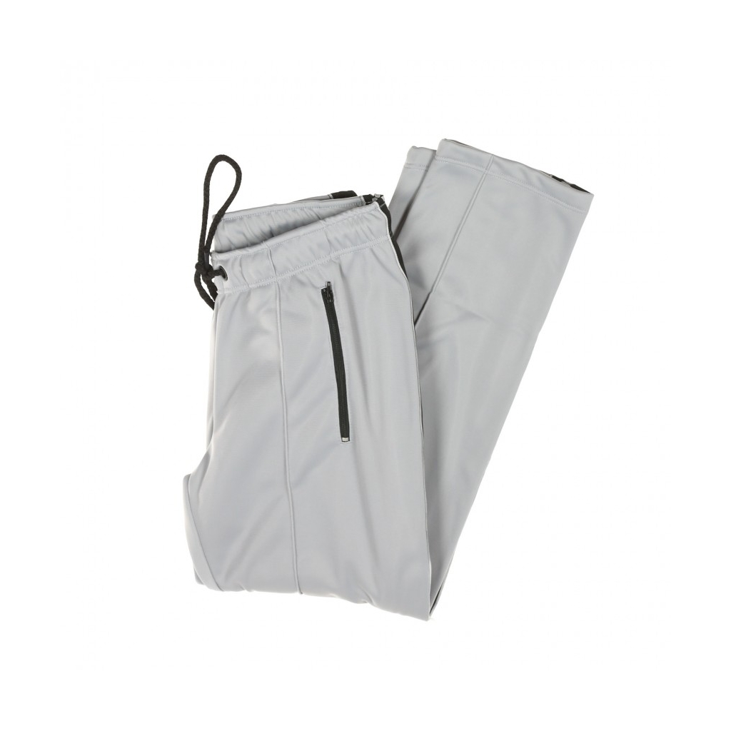 PANTALONE TUTA STRAIGHT TROUSERS LOGO BANDS SILVER