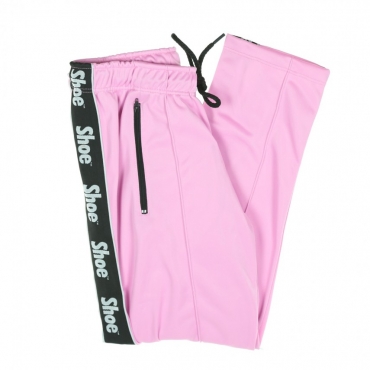 PANTALONE TUTA STRAIGHT TROUSERS LOGO BANDS PINK